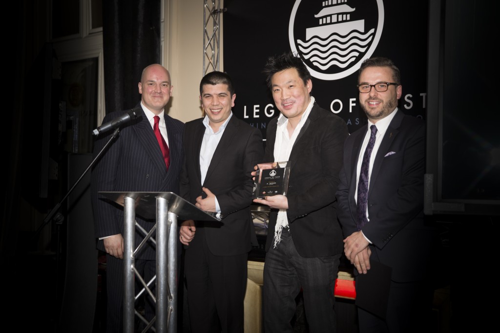 A.Wong collecting their tier 3 Pagoda Award